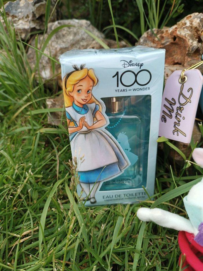 Alice wonderland merveille porte monnaie wallet drink chapeau disney ressort lapin lièvre parfum - photo numéro 2