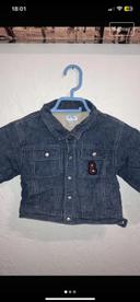 Veste en jean 2 ans