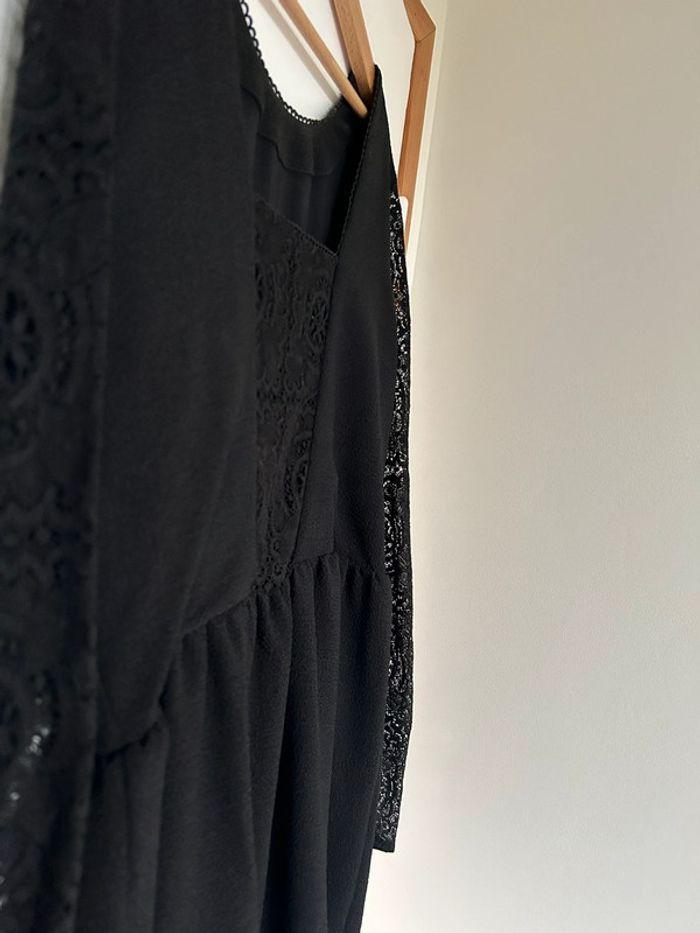 Robe noire Sezane 38 très bon état - photo numéro 3