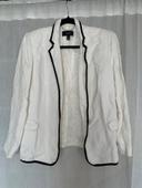 Blazer Mango blanc