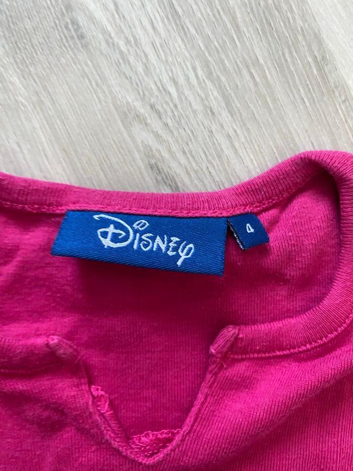 Tee-shirts rose Winnie l’ourson Disney 4 ans - photo numéro 3