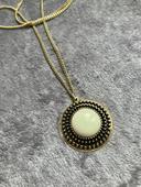 Collier pendentif sautoi mandala en laiton