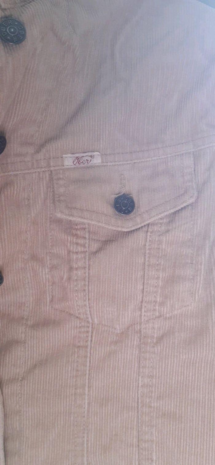 Veste ober en tres bon état beige taille L - photo numéro 3