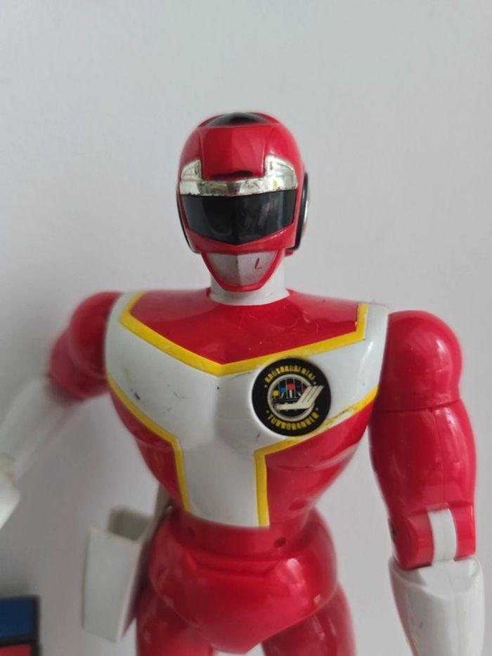 Figurine vintage Ranger Red Bandai figurine 1989 vintage nostalgiques - photo numéro 3