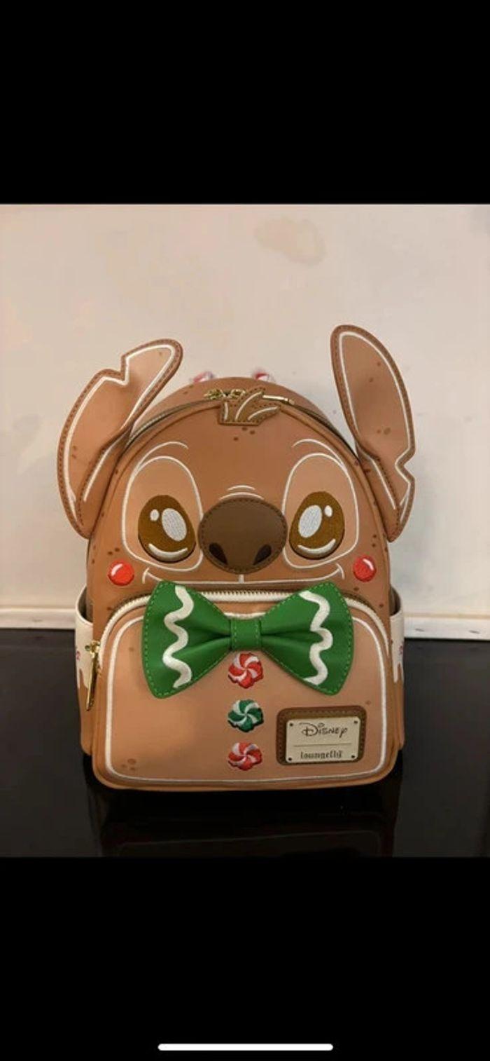 Disney loungefly sac à dos Stitch en pain d'épices senteur pain d'épices et cannelle - photo numéro 1