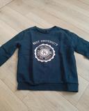 pull a capuche et sweatshirt kiabi marine taille 10 ans / 140 cm