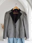 Blazer Vintage - laine - pied de poule