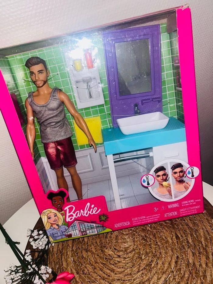 Coffret ken a raser barbie - photo numéro 1