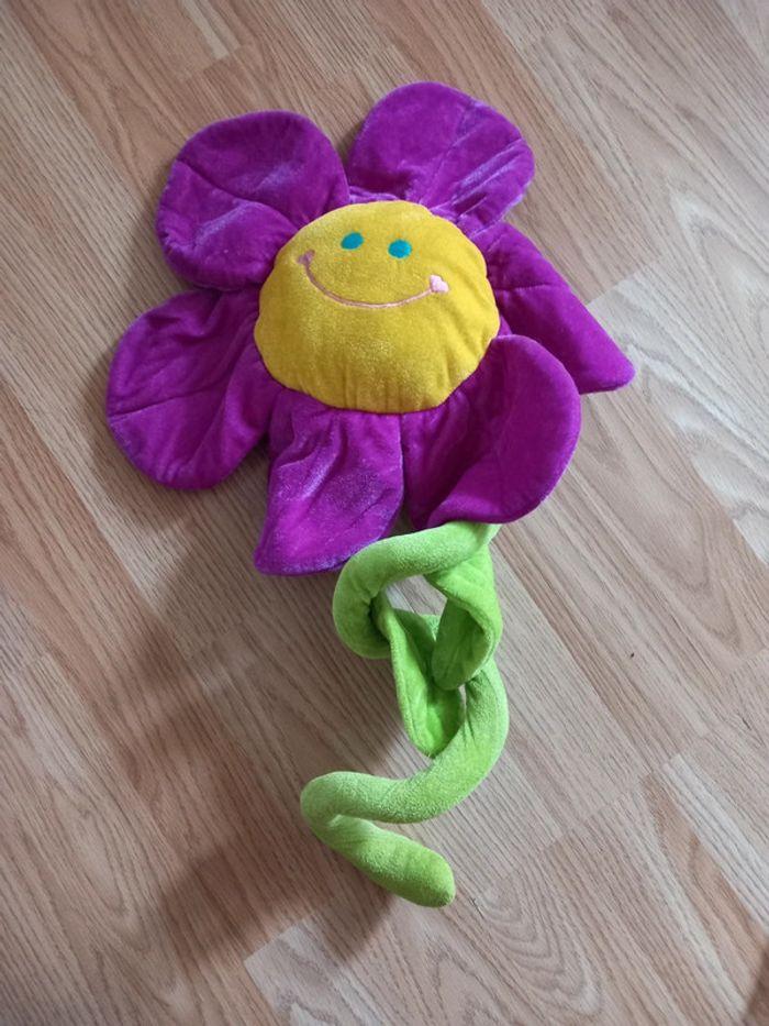 Deco fleur peluche