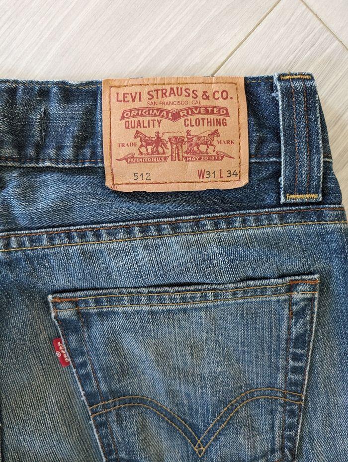 Jeans homme Levi's 512 Bootcut W31 L34 - photo numéro 3