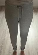 Jogging gris clair Bershka