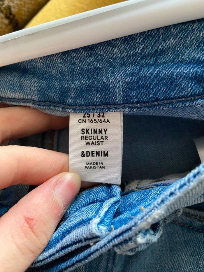 Jean Skinny dénim H&M taille 32 - photo numéro 3