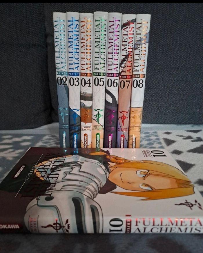 Lot de manga fullmetal alchemist - photo numéro 2