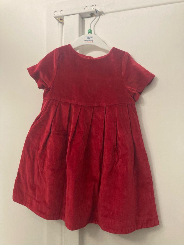 Robe rouge Jacadi 36mois/3ans - photo numéro 1