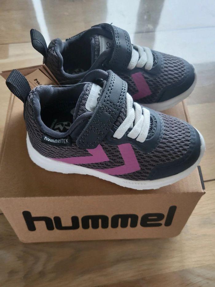 Baskets Hummel neuves gris pointure 23 - photo numéro 12