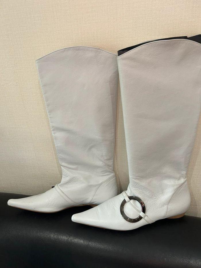 Bottes blanches 39 - photo numéro 4