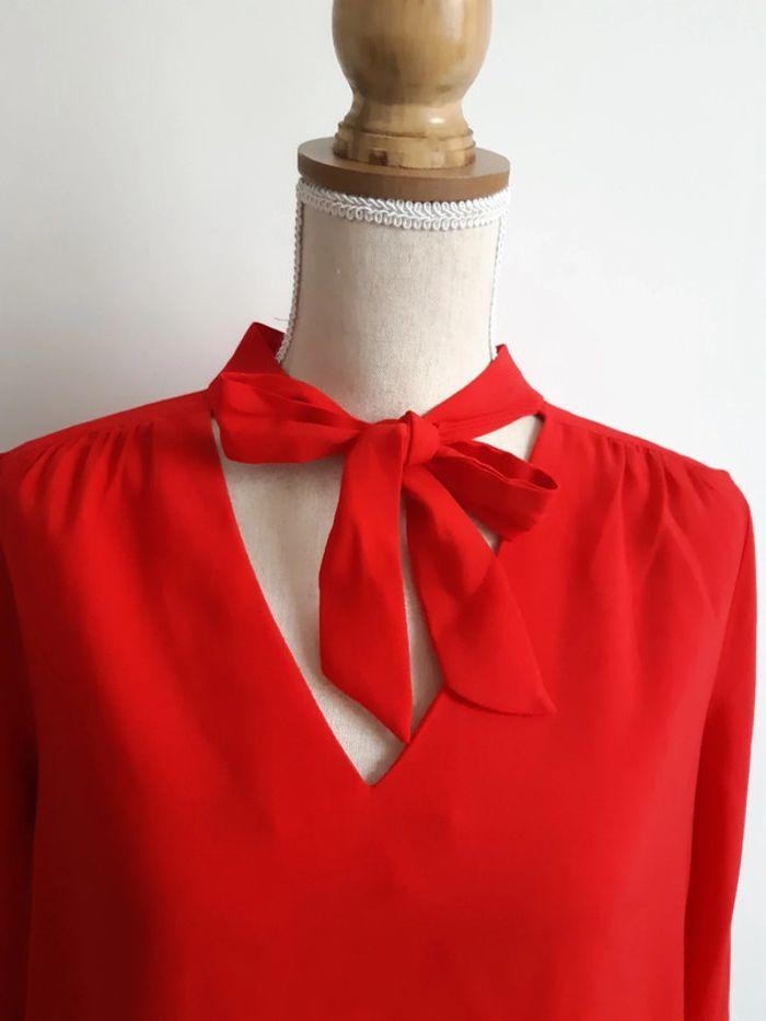 Blouse rouge Kiabi T38 - photo numéro 2