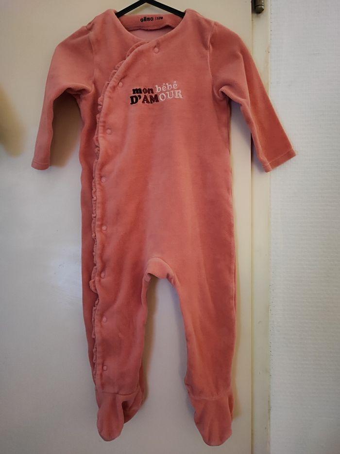 Lot de 2 pyjamas bébé fille - photo numéro 4