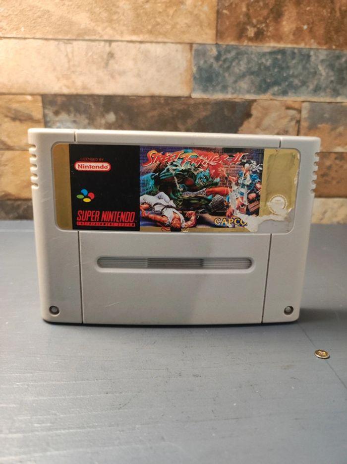 Jeu Super Nintendo Street Fighter 2 - photo numéro 1