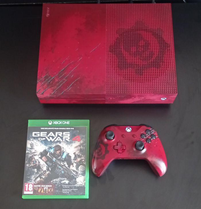 😍console Xbox one 2to édition limitée Gears of war 4 - photo numéro 10