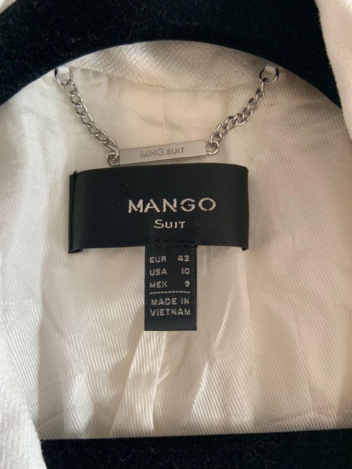 Blazer Mango blanc - photo numéro 5