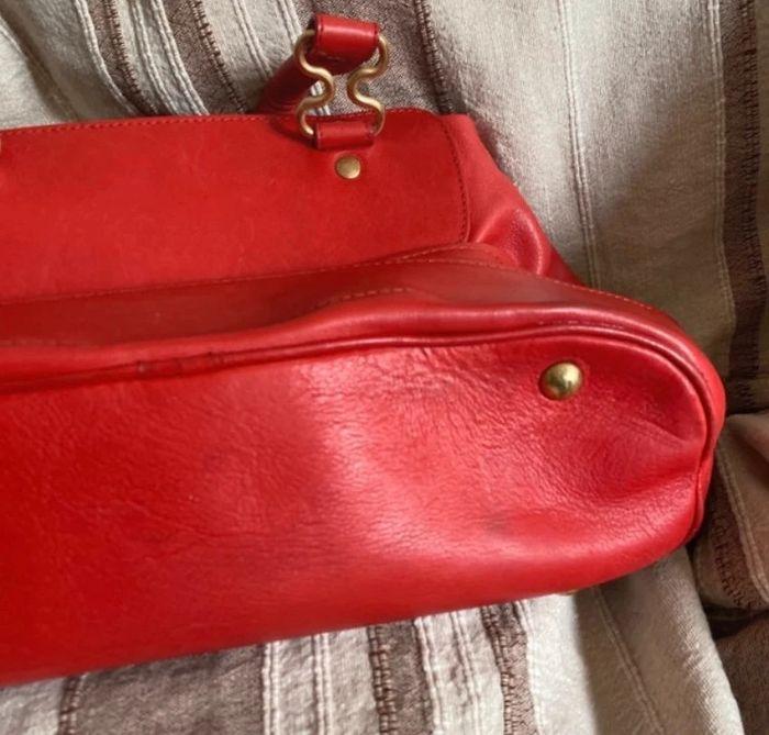 Maison Margiela Sac rouge en cuir - photo numéro 5