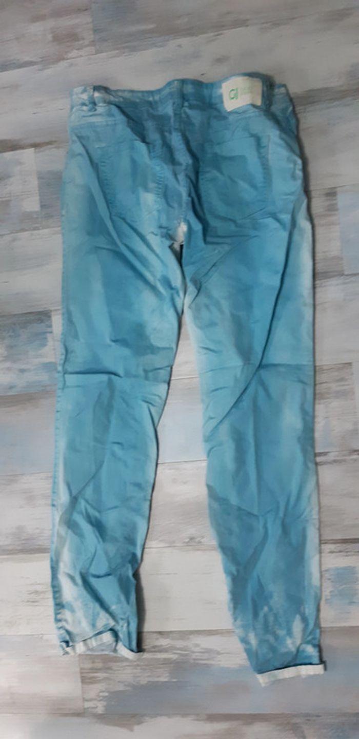 Pantalon Gaudi bleu taille 36 - photo numéro 2