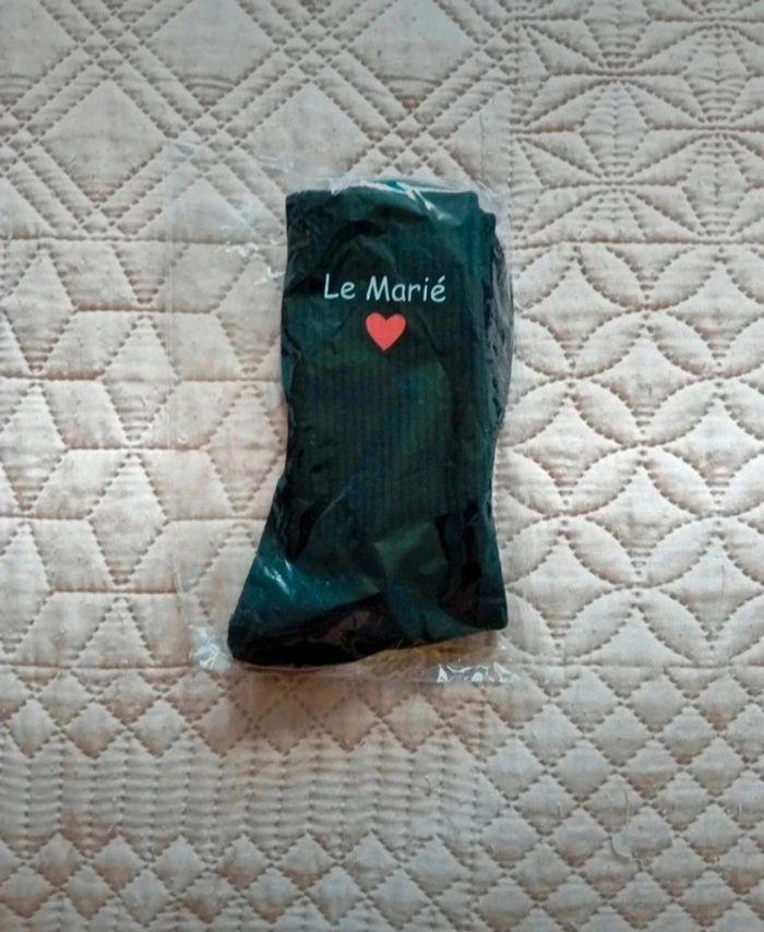 Chaussettes mariage - photo numéro 2