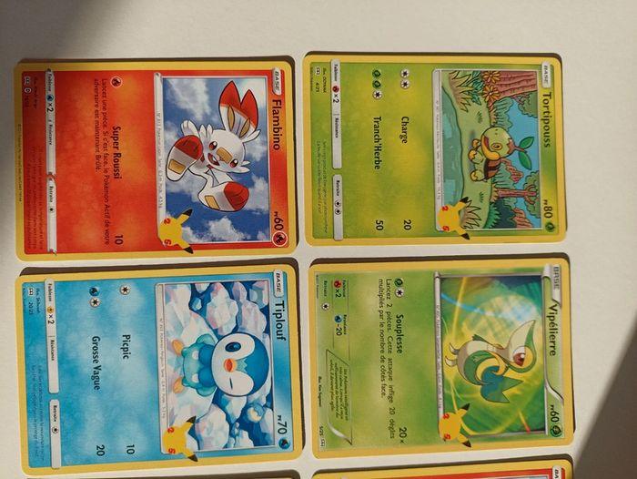 Lot carte pokémon célébration McDonald's - photo numéro 2