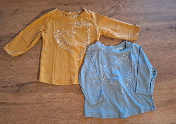 Lot de 2 tee-shirt manches longues - photo numéro 1