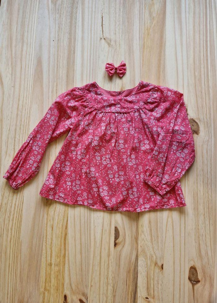 Blouse + barrette Jacadi 36 mois