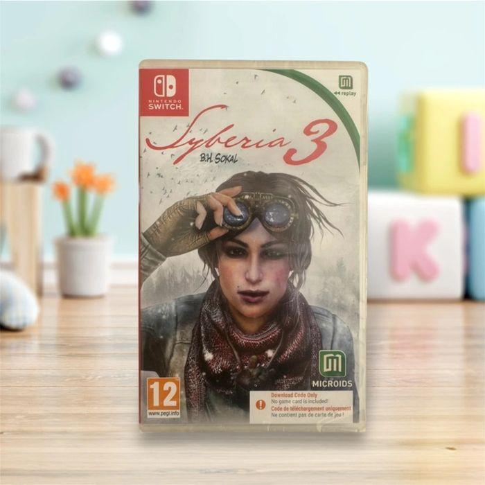 Jeu switch Syberia 3 neuf sous blister - photo numéro 1