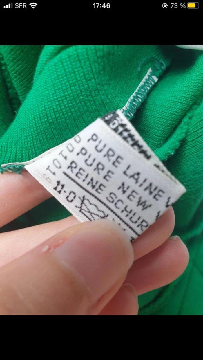 robe en laine chaude verte - photo numéro 9