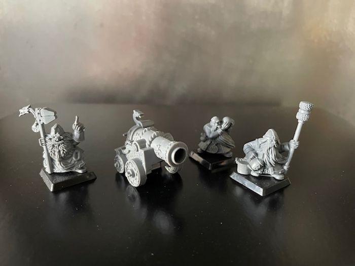 1x Canon Nain / Dwarf Cannon (Warhammer Skull Pass version) - Warhammer