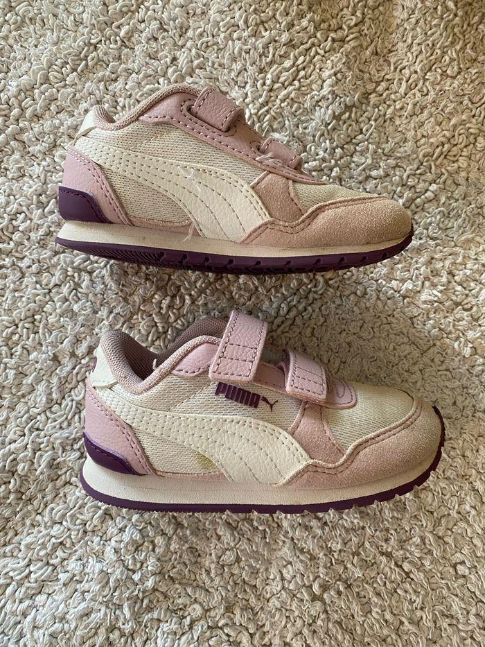 Basket Puma - 23 - Rose violet - photo numéro 1