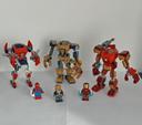 Lot 3 lego avengers Marvel Spiderman iron man et thanos