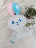 Peluche lumineuse et sonore lapin kawaii