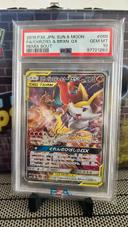 Dracaufeu & Roussil Gx TagTeam 068/064 SR PSA 10