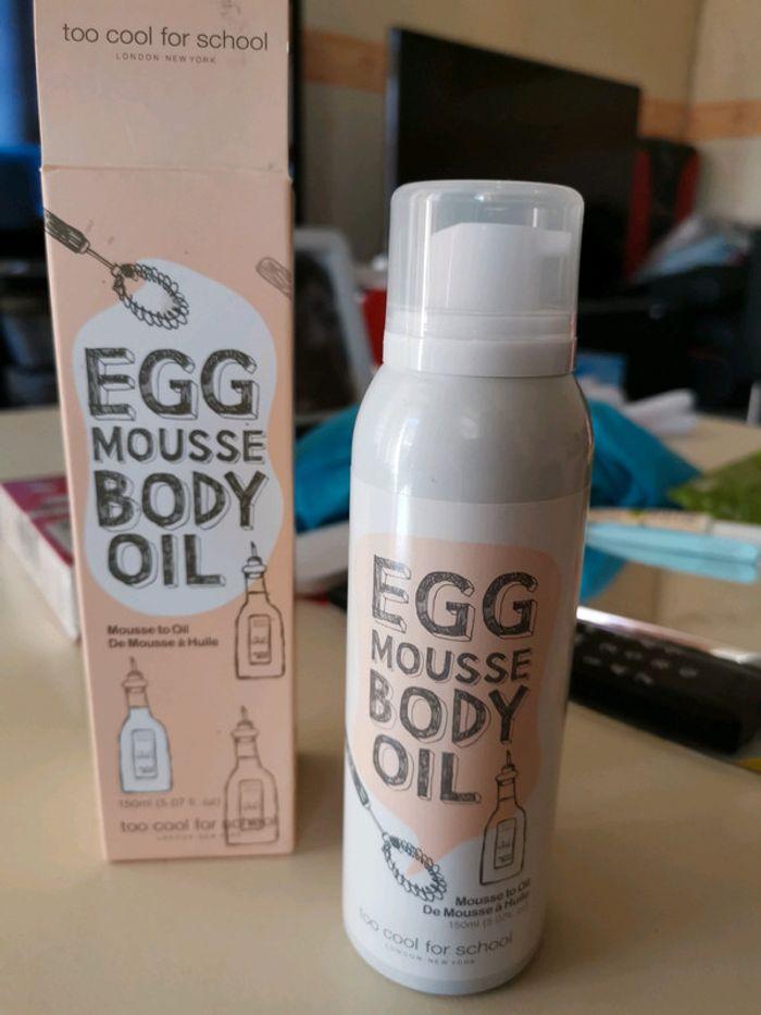 Egg mousse body oil - photo numéro 3