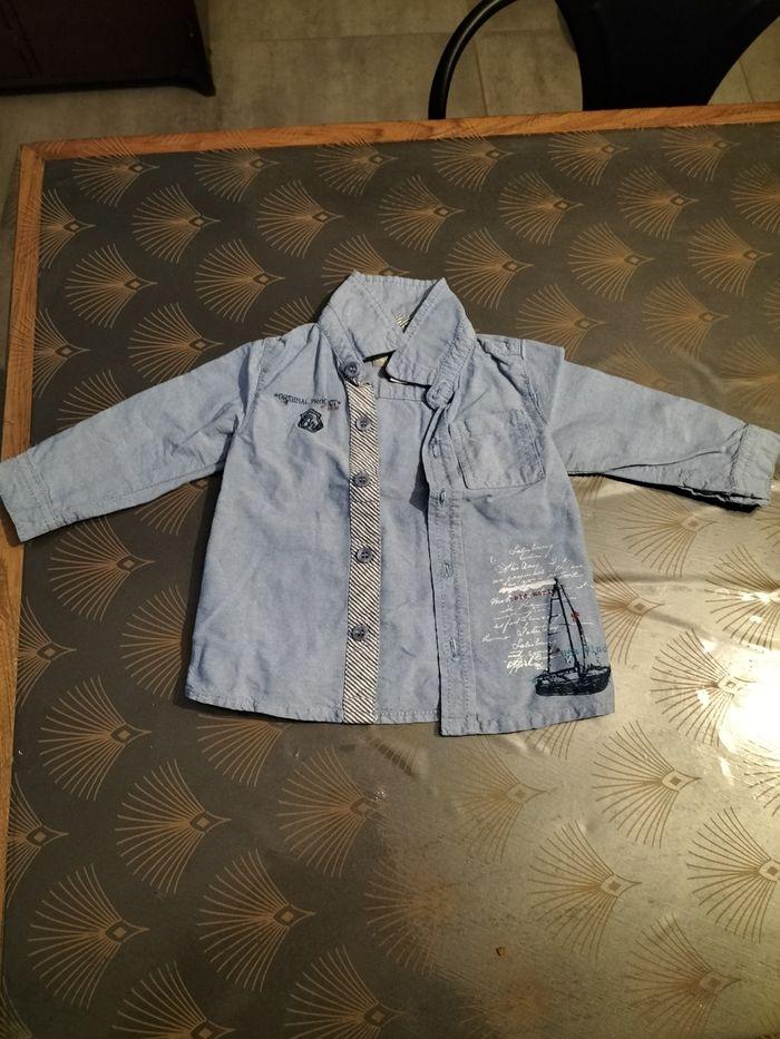 Chemise en jean 6mois