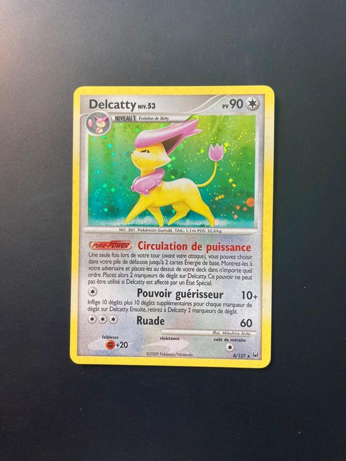 Delcatty 4/127 holo - Platine - Carte Pokémon rare - photo numéro 1