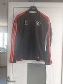 Maillot foot manchester united adidas noir