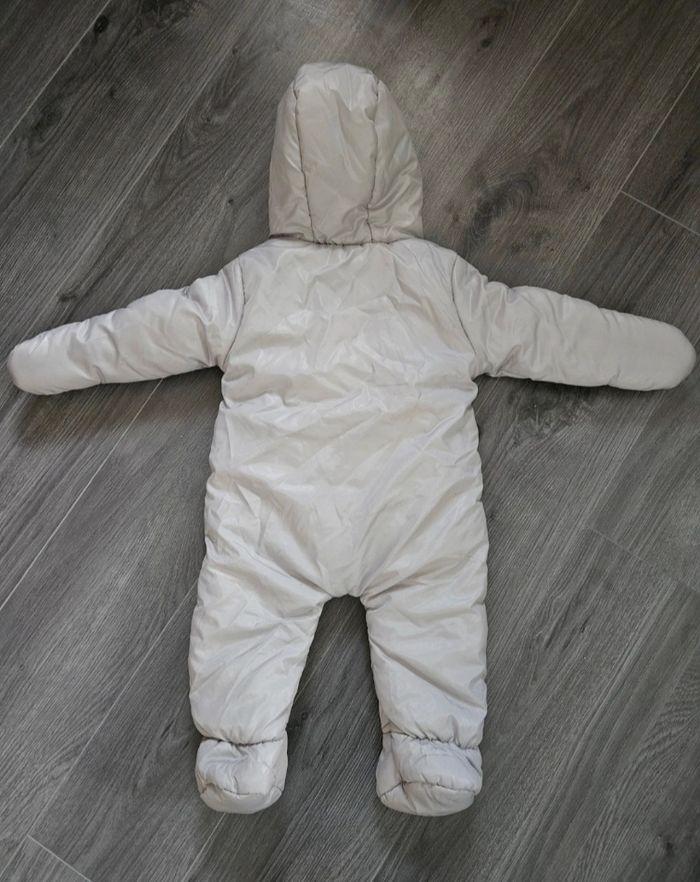 Combi pilote gris bébé état neuf Vertbaudet 60 cm 3 mois fille garçon - photo numéro 2