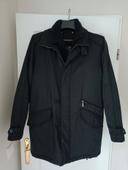 Manteau noir homme