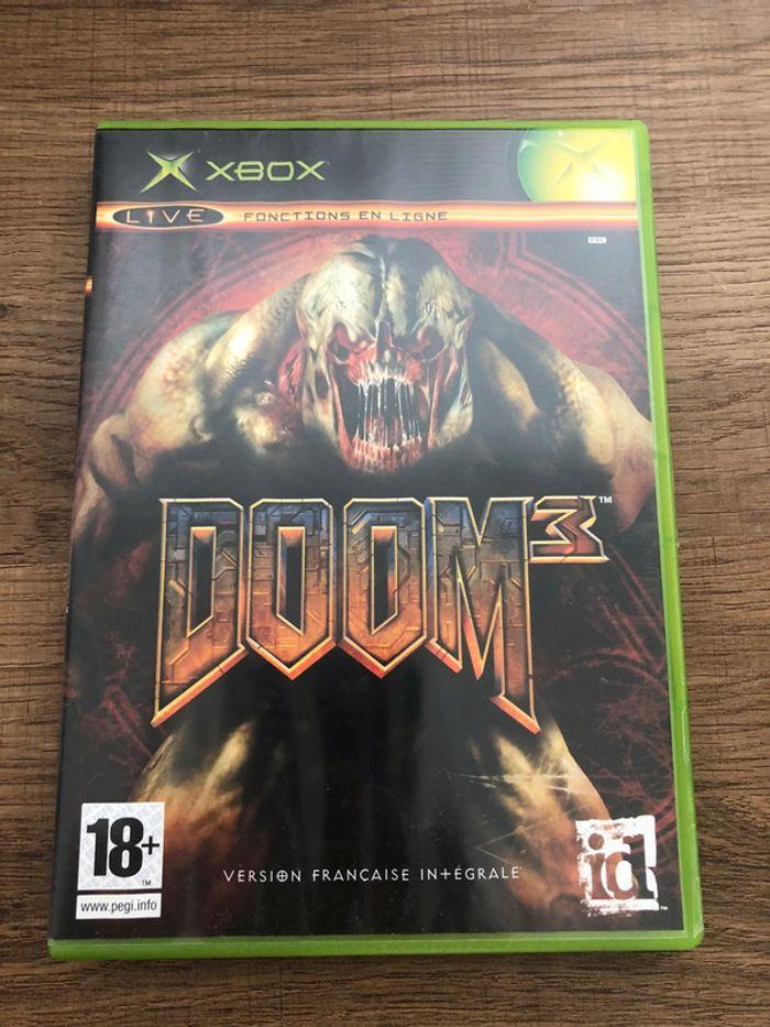 Jeux Microsoft Xbox doom 3 complet - photo numéro 1