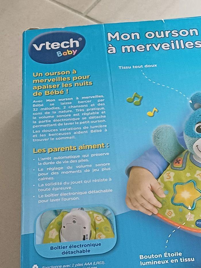 Ourson à merveille etat neuf sous emballage vtech - photo numéro 2