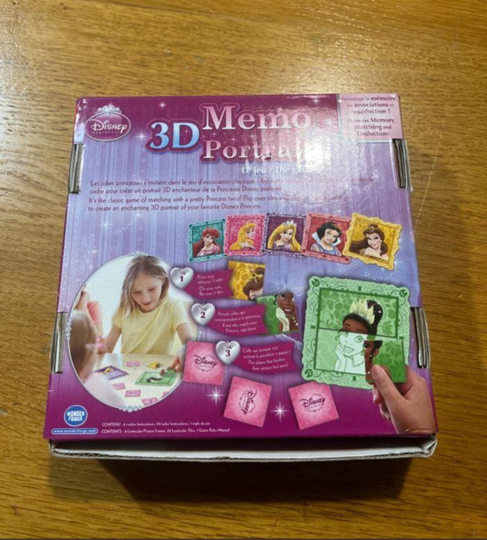 Jeu Mémo 3D Portrait - photo numéro 2