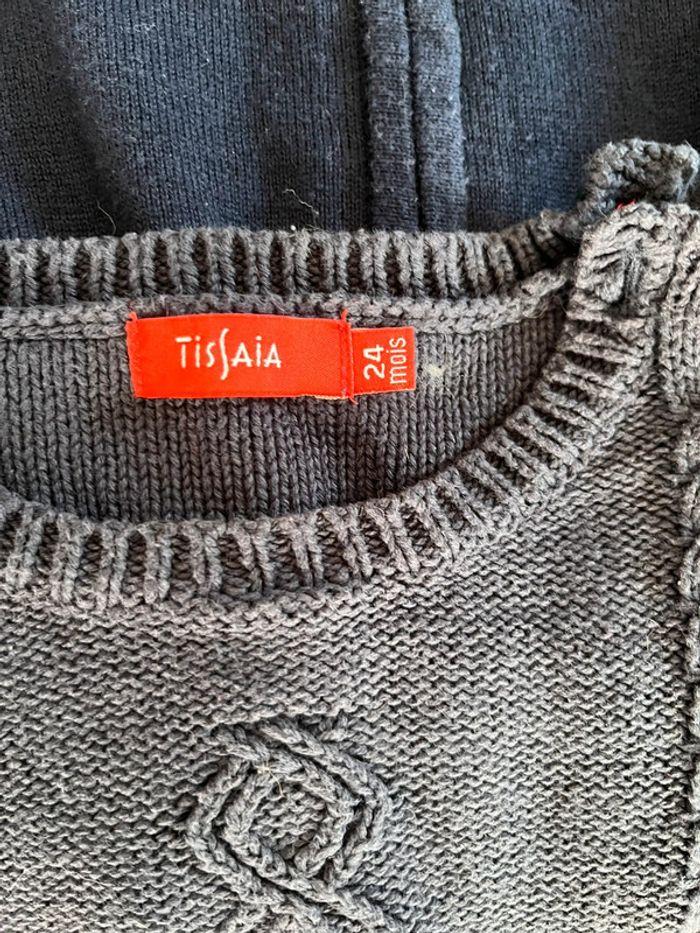 Lot Pull et gilet Tissaia 24 mois - photo numéro 2