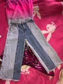 Jeans large 7 ans