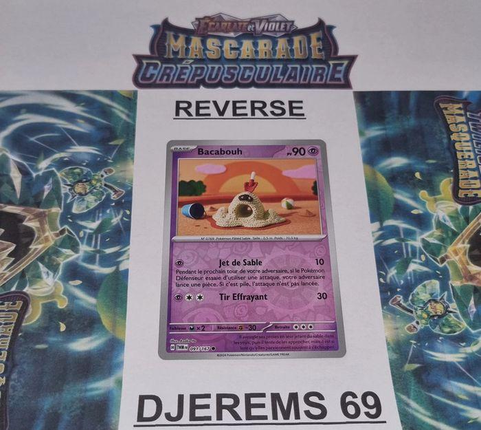 Carte Pokémon Bacabouh Reverse 091/167 EV06 Mascarade Crépusculaire TWM FR